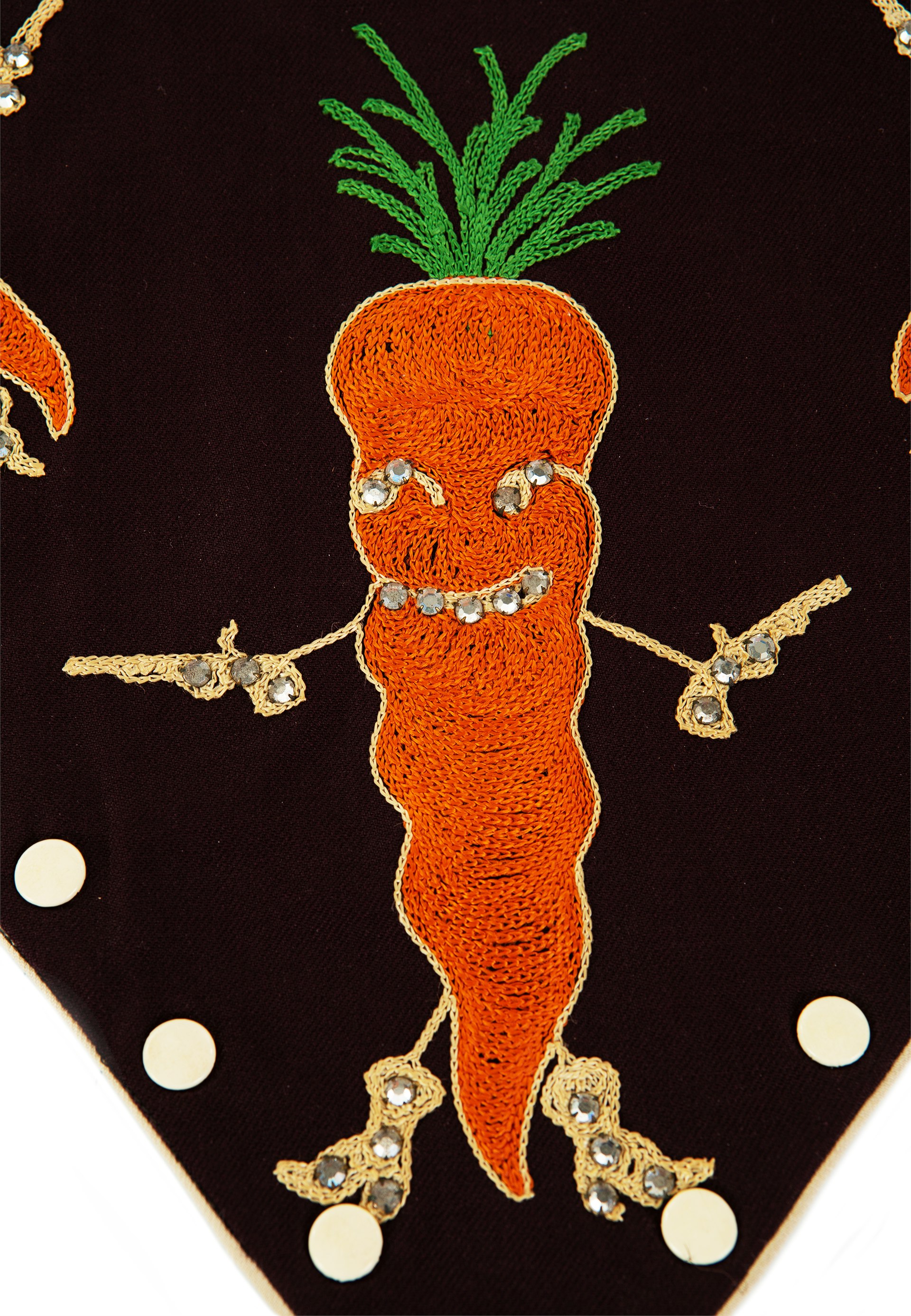 Les “Carrot Top” Anderson costume · detail