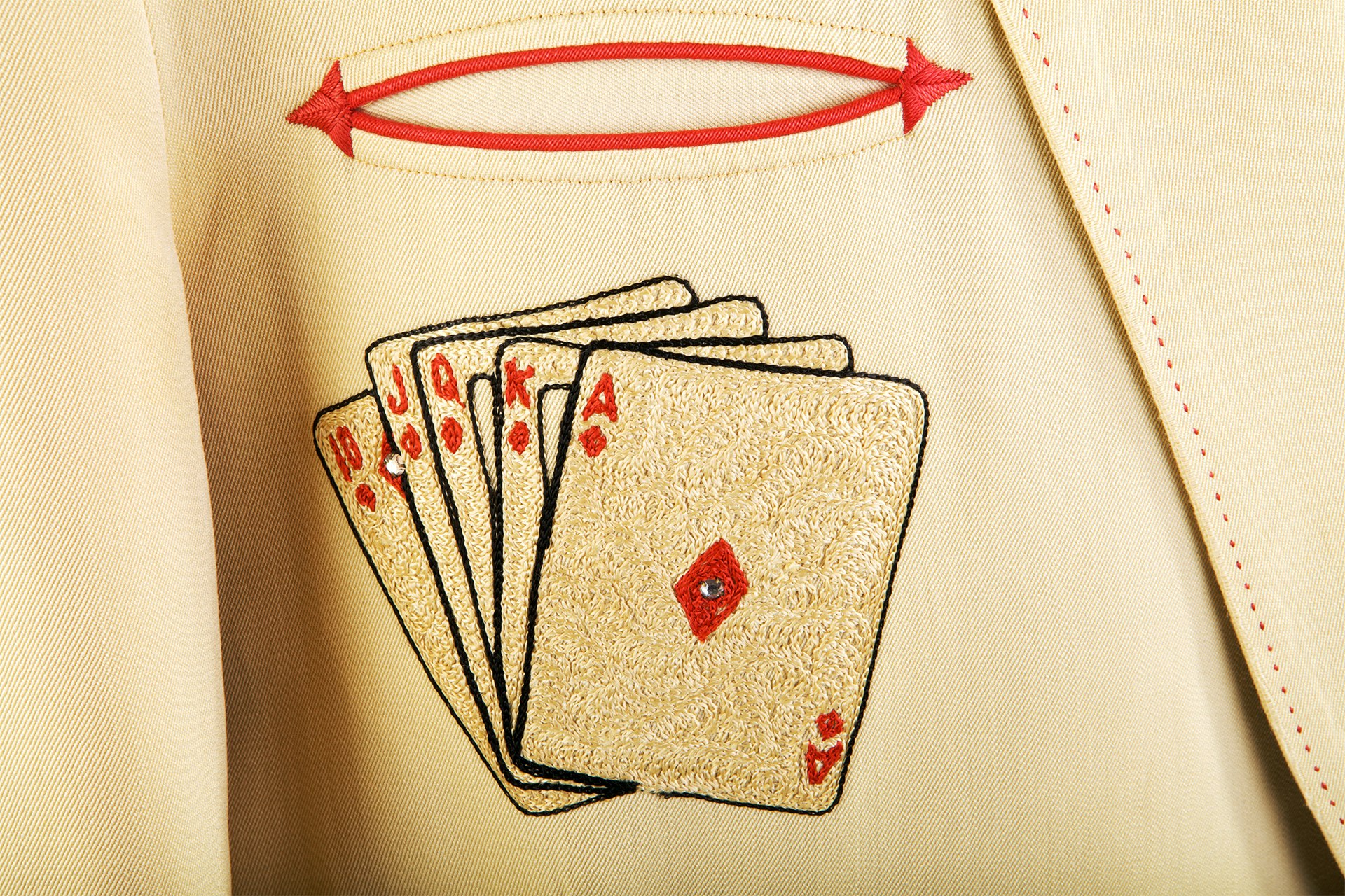 Hank Thompson boots: embroidery detail