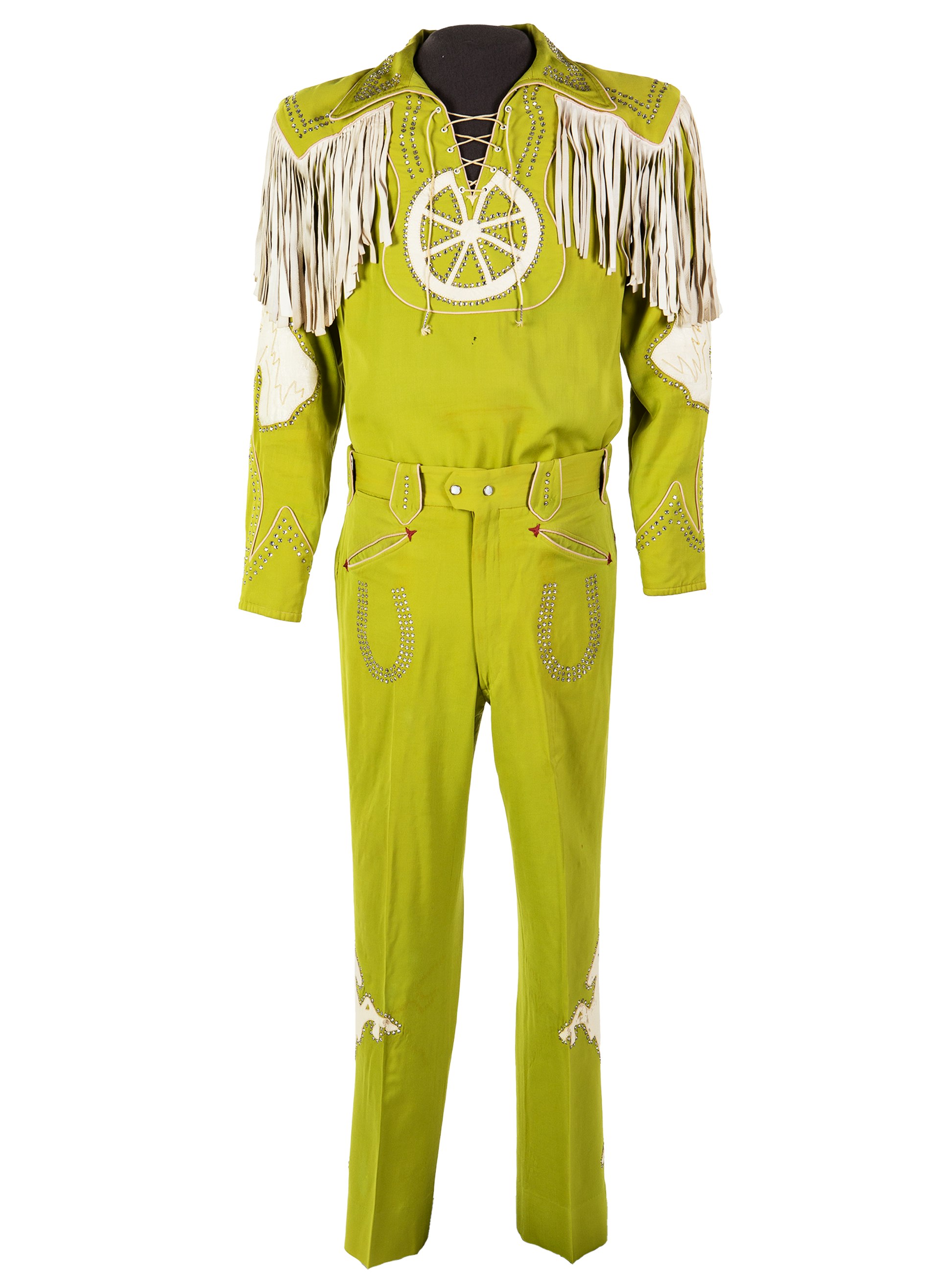 Lefty Frizzell lace-up ensemble
