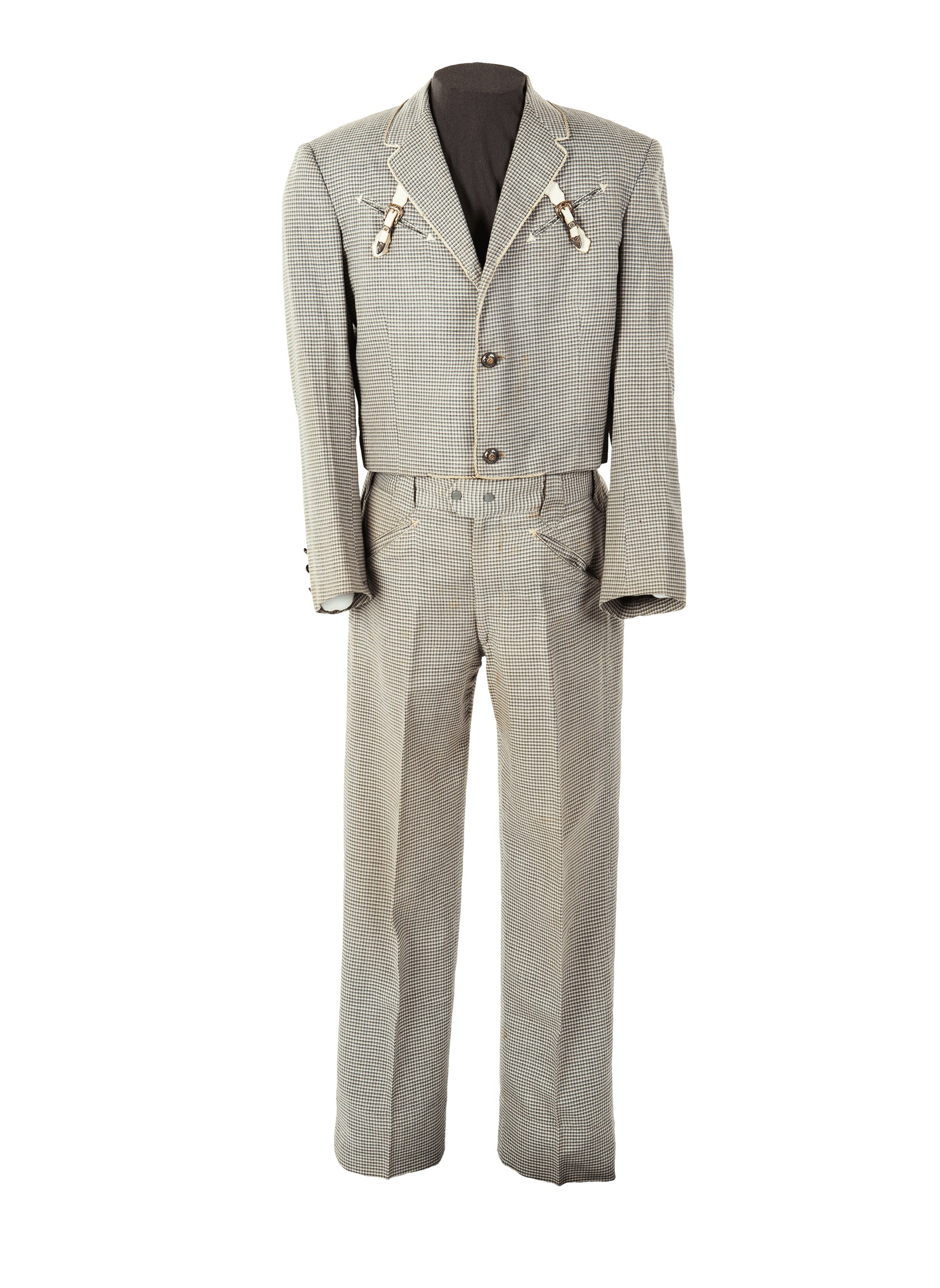 Hank Snow houndstooth suit
