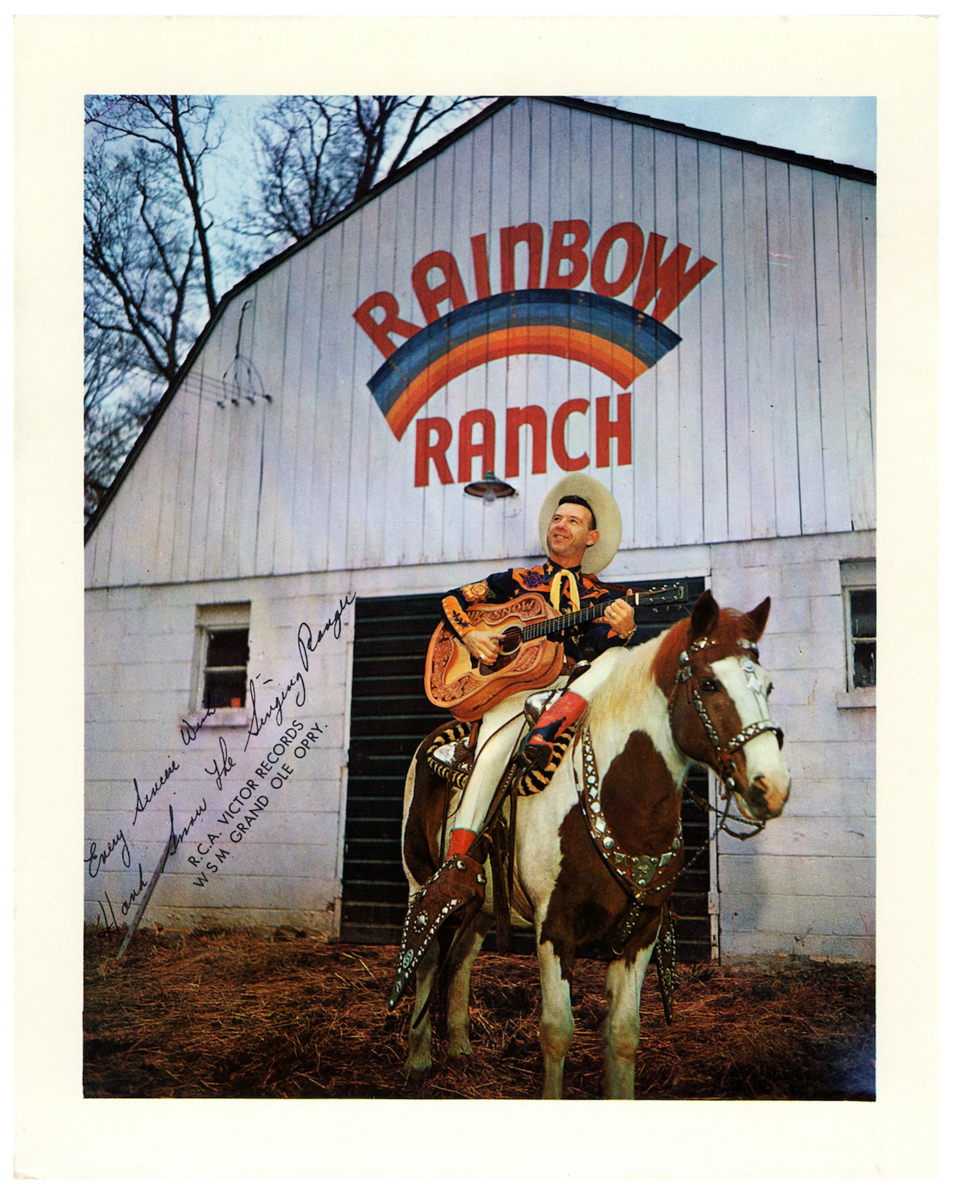 Hank Snow at Rainbow Ranch