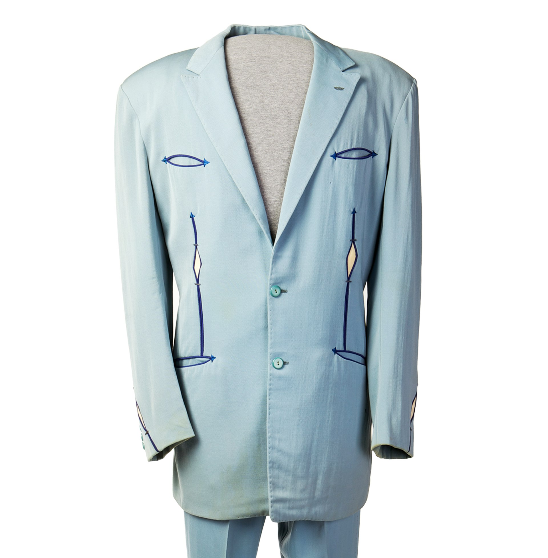 Don Rich’s Nathan Turk suit, presented by the Country Music Hall of Fame.