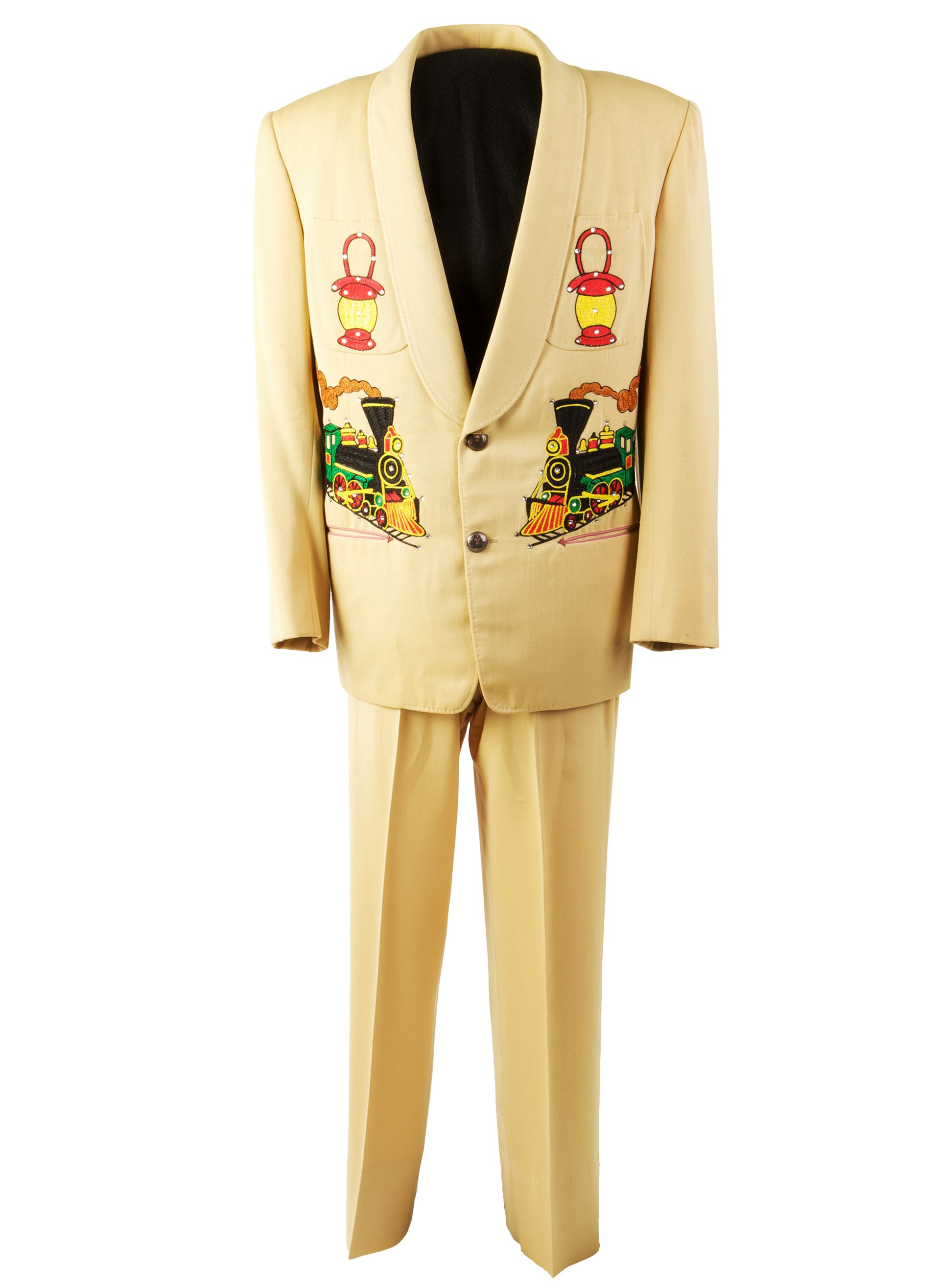 Hank Snow’s locomotive suit: additional view