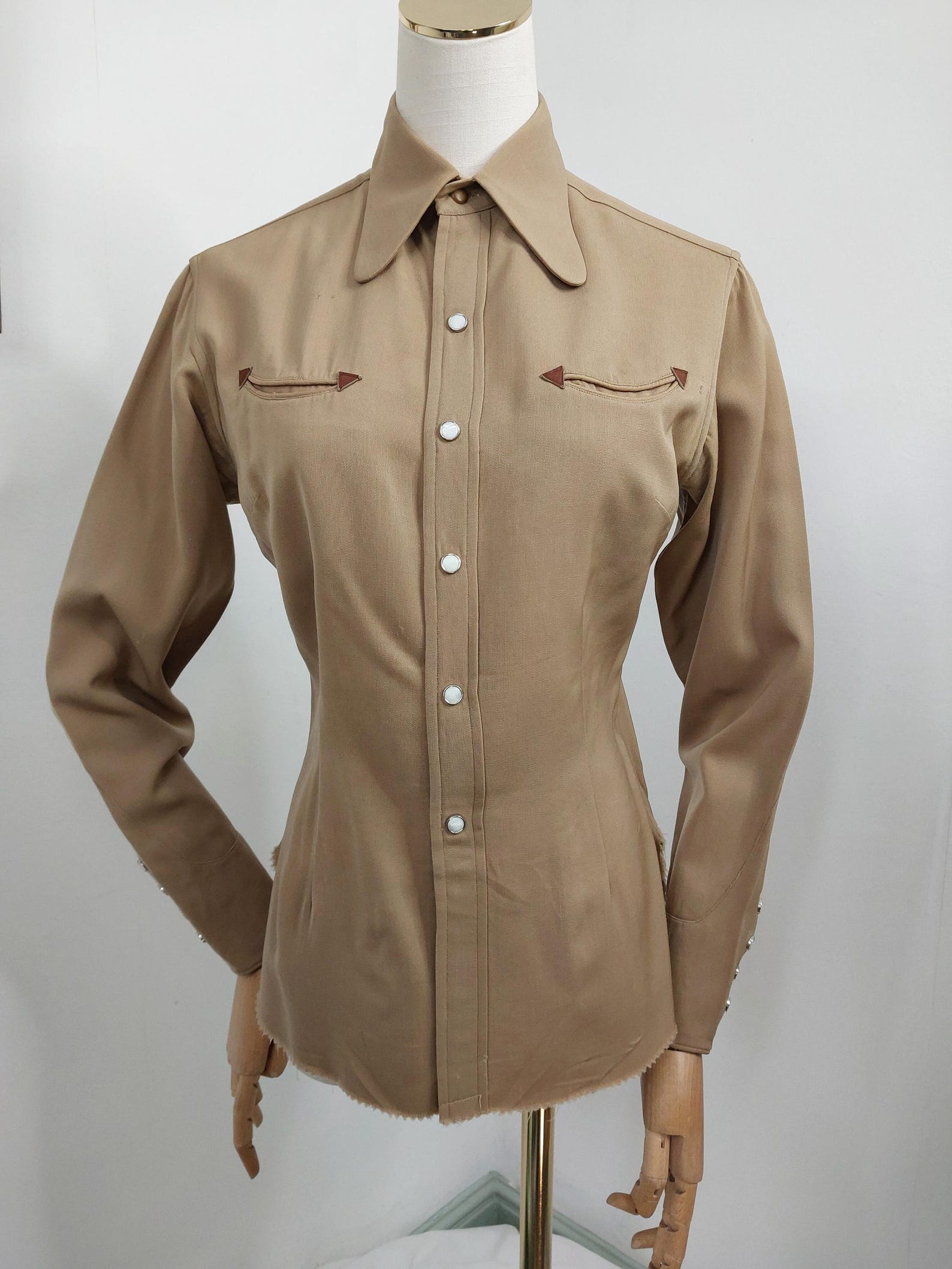 Seller-photographed Frontex-labelled shirt, front view