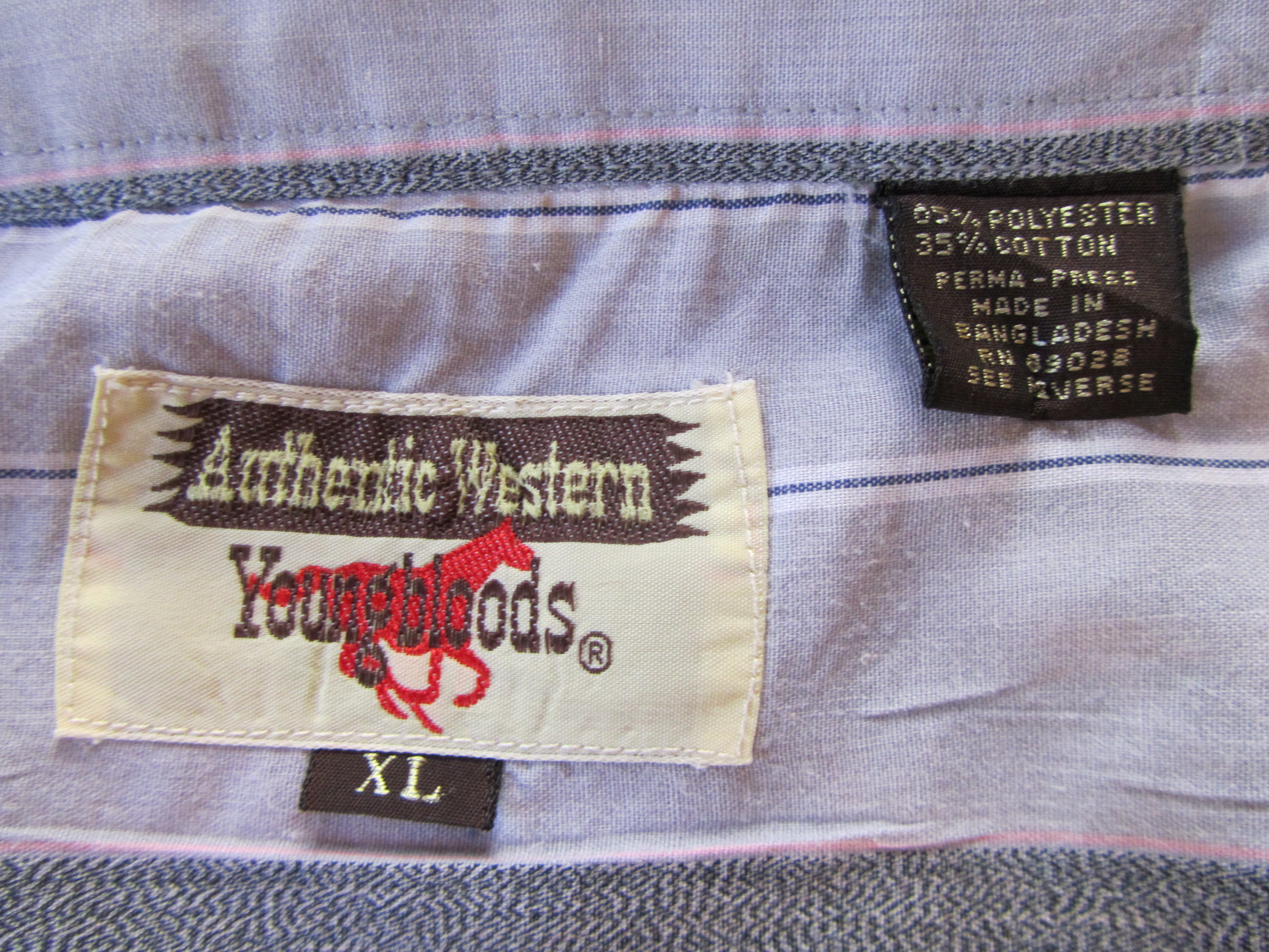 Authentic Western Youngbloods label