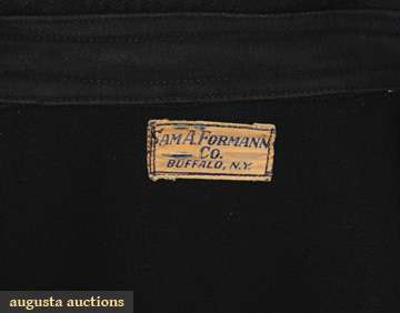 Second Sam A. Formann Co. / Buffalo, N.Y. label, Augusta Auctions lot 683, October 2008.