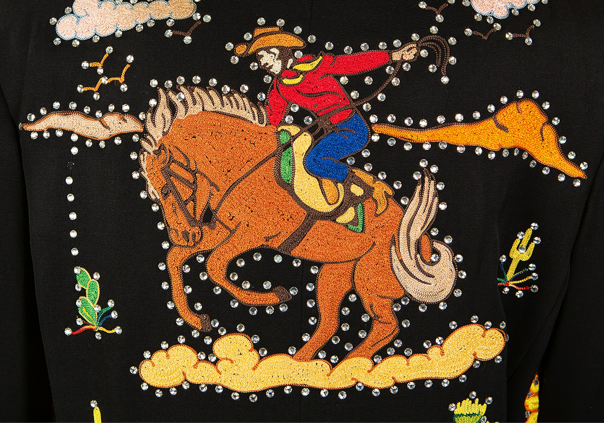 Hank Snow suit detail