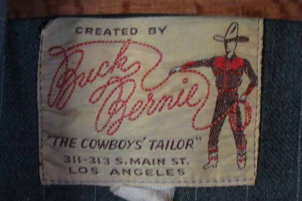 Buck Bernie Label 2