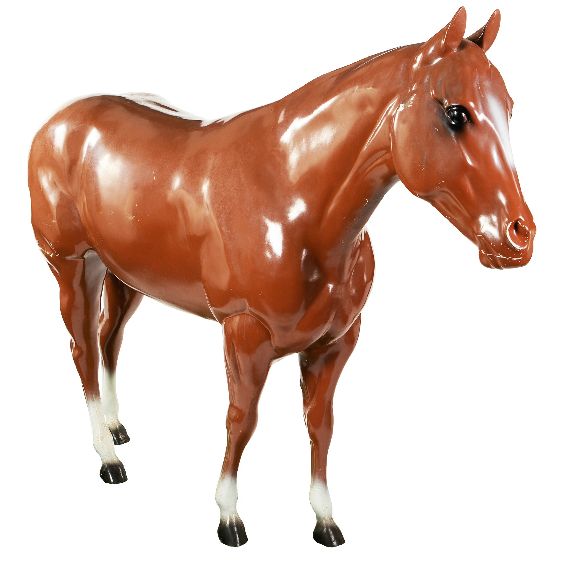 The life-size horse outside Nudie’s Rodeo Tailors