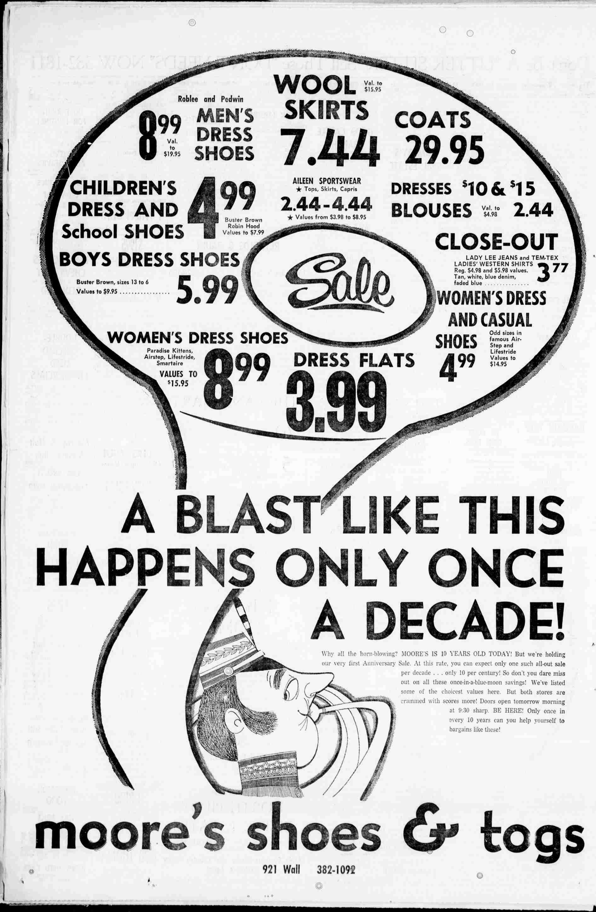 The Bulletin sale page with Tem-Tex offer · 1963