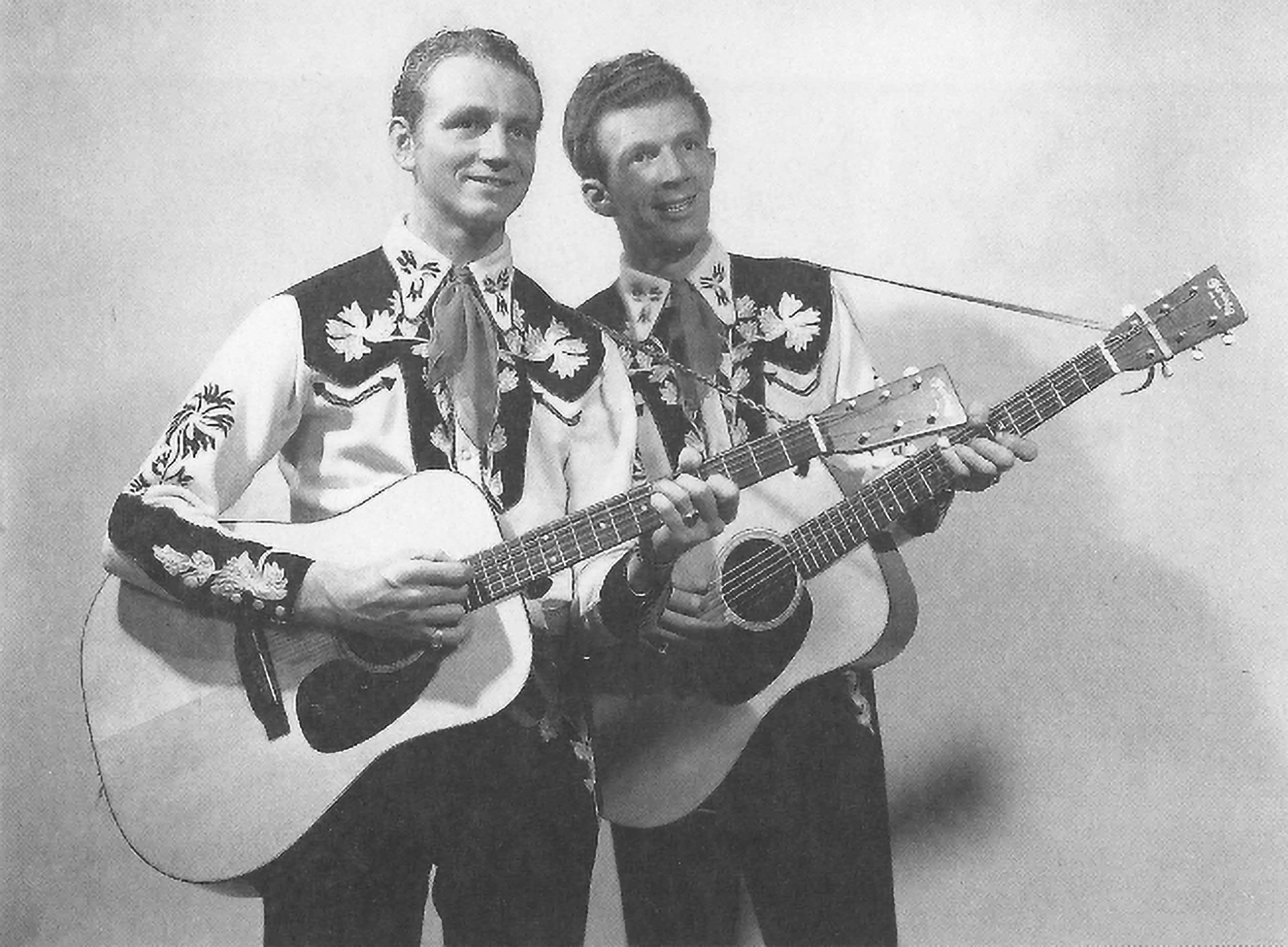 Jerry & Sky in Rodeo Ben clothing. Country Music Hall of Fame and Museum.