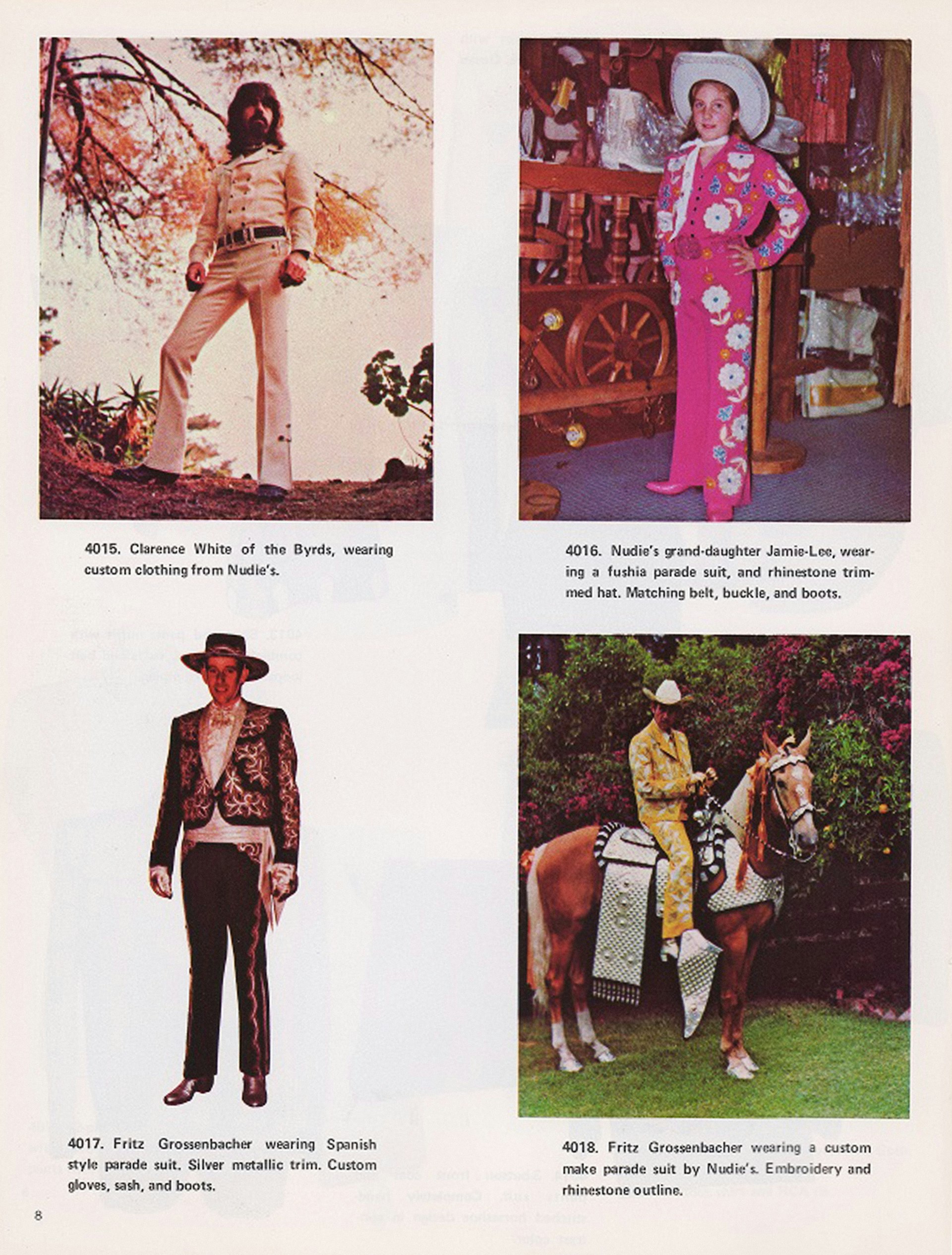 Nudie’s Rodeo Tailors catalogue: outfit page