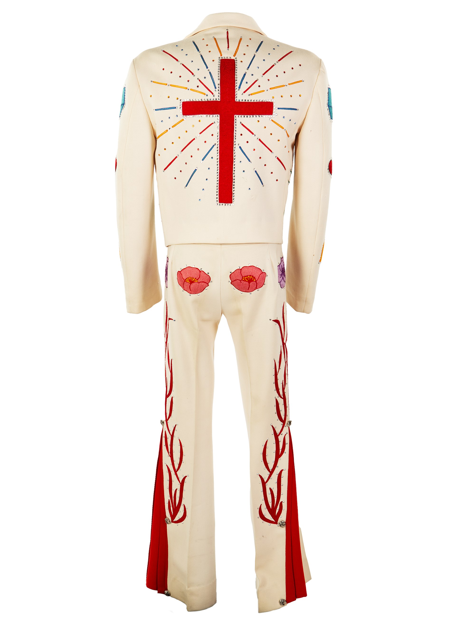 Gram Parsons suit: back detail